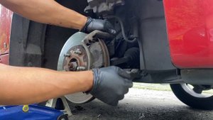 How to replace Chevy HHR front brake pads