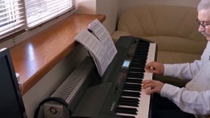 Vladimiras Titarenko. Белым снегом. (Цифровое пианино MEDELI SP 4200)