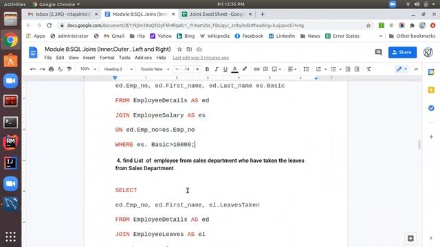 Section 24: MySQL- Join With Where Clause