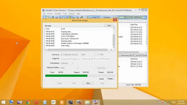 How to Create Windows 8.1 Bootable USB Drive using UltraISO смотреть онлайн