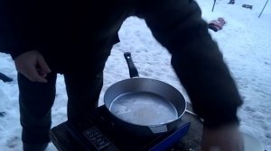 Как сделать антипригарное покрытие на алюминиевой сковороде.