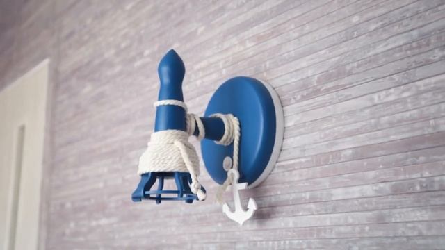 Бра синяя в морском стиле смотреть онлайн