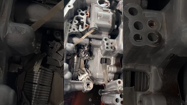 Разрыв ремня вариатора Cvt JF011E Jeep Compass Mitsubishi Outlander Renault Citroen Dodge смотреть онлайн