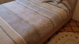 Вязаный Коврик крючком из полиэфирного шнура