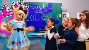 Я решила УЧИТЬСЯ КАК КУКЛА LOL! Школа кукол ЛОЛ - Back to School!