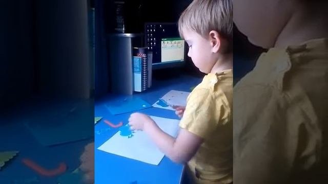 Апликации для детей 3-х лет.
