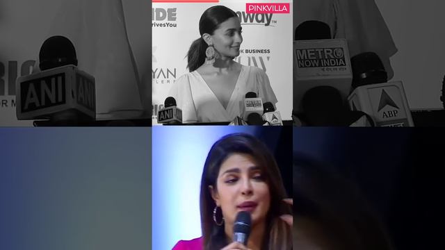 Voices of Impact! #priyankachopra and #aliabhatt, ponder the significance of sharing opinions.