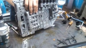 Разборка гидроблока Акпп 5HP18