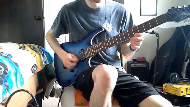 Iron Maiden - Flash of the Blade Guitar Cover смотреть онлайн