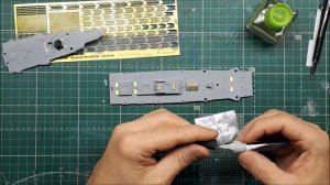 СБОРКА КРЕЙСЕРА "ВАРЯГ" от ЗВЕЗДЫ 1/350 часть 7