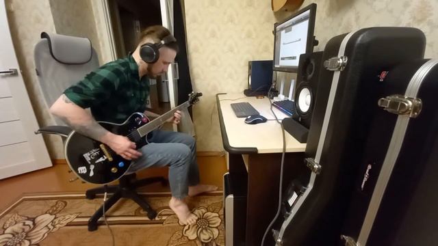 Nightwish - Come Cover Me ( GUITAR COVER ) смотреть онлайн