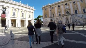 STREET VIEW: Campidoglio in Rome in ITALY