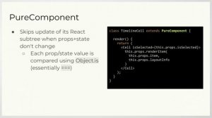 ⚡️Lightning Talk - Render Props, PureComponent and Reactivity - Karl Dray - React Conf 2018