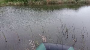 РЫБАЛКА в КУРСКОЙ области. Рыбалка с лодки на СПИННИНГ.