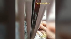 Замена личинки в пластиковой двери