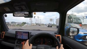 【Test Drive】2020 DAIHATSU TAFT Turbo 660cc 4WD - POV Drive