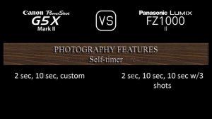 Canon PowerShot G5 X Mark II vs. Panasonic Lumix FZ1000 II: A Comparison of Specifications