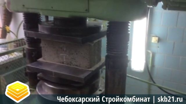 Определение марки прочности керамзитобетонных блоков