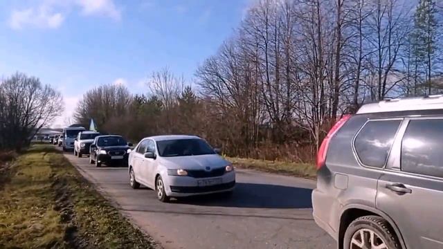 Крестный Ход из села Заозерье в село Троицкое