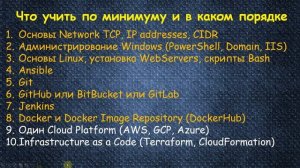 Как стать DevOps Инженером с Нуля, что учить и в каком порядке