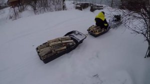 Мотобуксировщик Grizzly (Гризли)