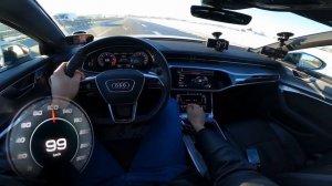 2019 Audi S6 3.0 TDI (349 KM) | V-MAX, 0-100, 100-200, 200-250 km/h. PRÓBA AUTOSTRADOWA.