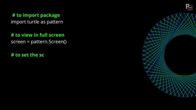 How to Print Patterns in Python using turtle module | Python Project 1e - with source code explaine