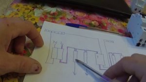 Электрическая схема подключения автоматических выключателей.