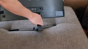 How to remove the stand of 27" SAMSUNG CURVED MONITOR.
