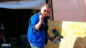 ОБШИВКА ГАРАЖА ОСП ПАНЕЛЯМИ.  Простой, быстрый и надежный способ!