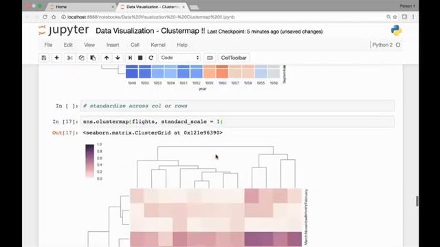 116 Seaborn Clustermap Part 2 смотреть онлайн