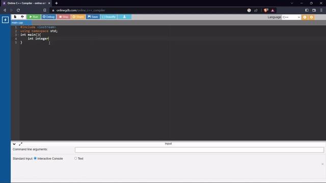 Declaring Integer and Character variables in c++ | Printing variables | Coding Tutorial