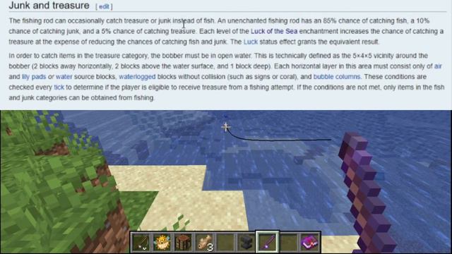 How to Craft and Use a Fishing Rod in Minecraft 1.16 смотреть онлайн