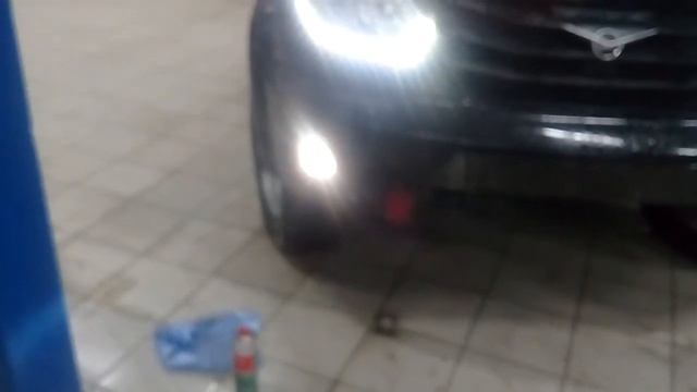 УАЗ Патриот (UAZ Patriot) 2016 года замена ламп в Противотуманных фарах(ПТФ) смотреть онлайн