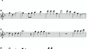 Чёрный ворон. Саксофон-Тенор. Ноты. Минус.