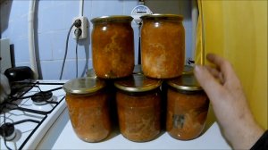 Консервы из автоклава. Язь в томатной пасте (Будни охотника и рыбака)
