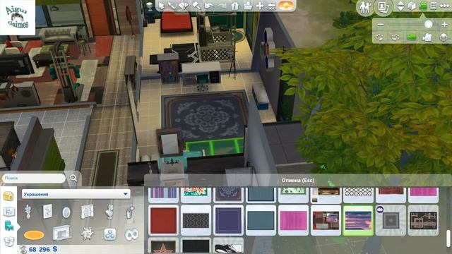 The Sims 4 Делаем детскую для будущего ребеночка Семья Наты смотреть онлайн