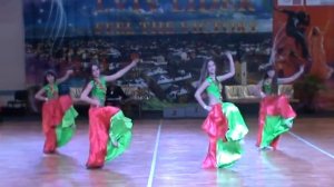 Школа восточного танца "AMIRA", малая группа юниоры, 1 место (Львов)