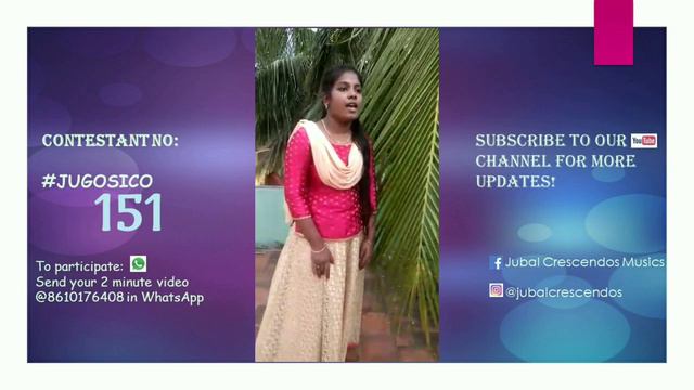 Jubal Gospel Singing Contest | JUGOSICO 2020 #151 | B.S.Babina | KK |Online Singing Contest смотреть онлайн
