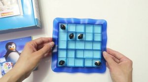 Логическая игра "Пингвины на льдинах" серия БондиЛогика, бренд Bondibon