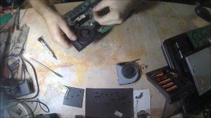 Lenovo v580c замена вентилятора.