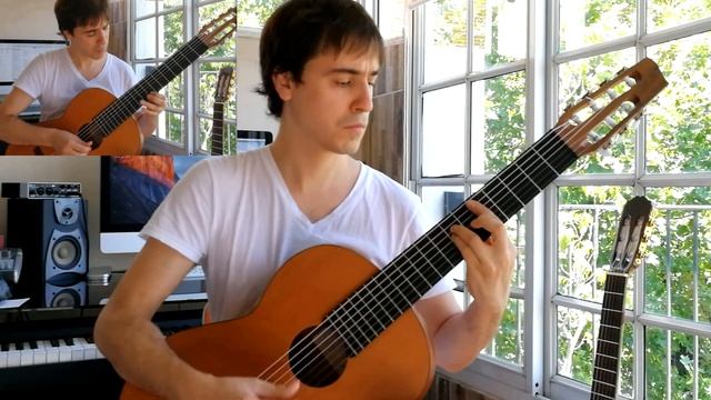 How to play tango - Por Una Cabeza: ideas for accompanying guitar смотреть онлайн