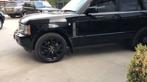 2008/08 Land Rover Range Rover 3.6 TDV8 Vogue Auto Java Black