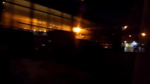 Отправление из Москвы. Вид из окна поезда.