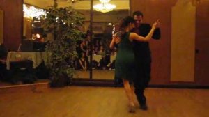 Ana Padron & Diego Blanco at La Milonga Rosa