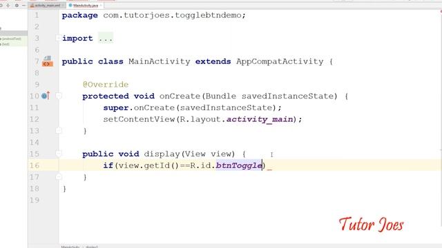 Toggle Button in Android Tamil смотреть онлайн