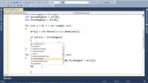 How to find First, Second & Third Highest Number In Array in C#