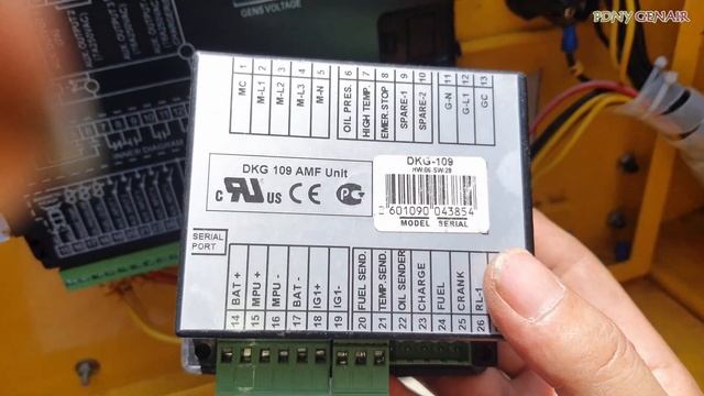 Hướng dẫn thay board điều khiển SmartGen 6120N cho Datakom DKG 109/replace dkg 109 by SmartGen 6120 смотреть онлайн