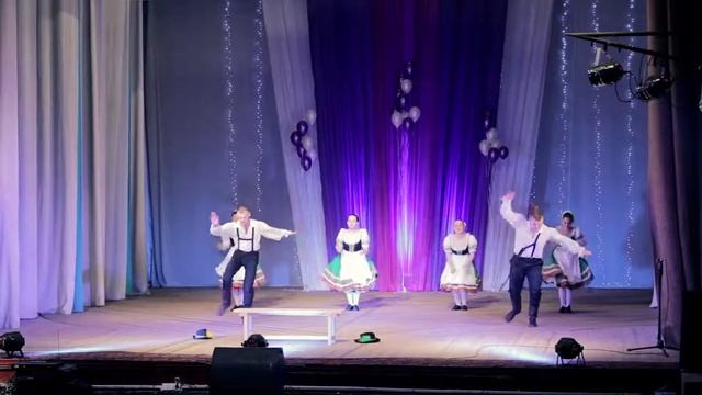 "Chervona Kalyna", хореографическая композиция "Баварский танец" смотреть онлайн