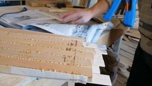 торцевая разделочная доска, КИРПИЧИКИ